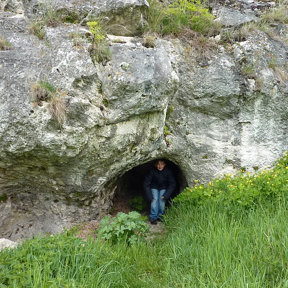 Höhleneingang Der Höhleneingang der Hexenküche bei Lierheim.