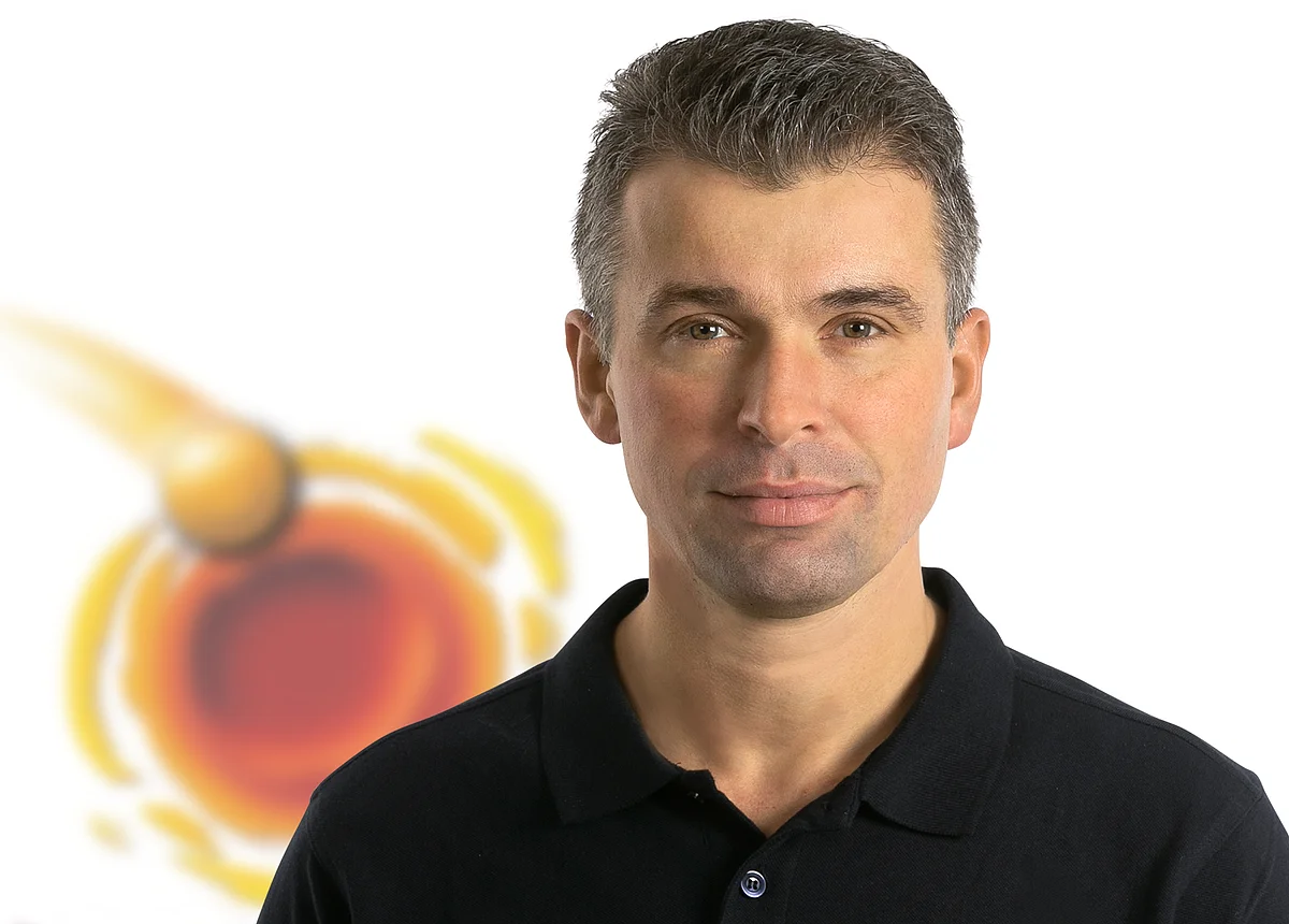 Das Porträtfoto zeigt den Geoparkführer Paul Wunderle.