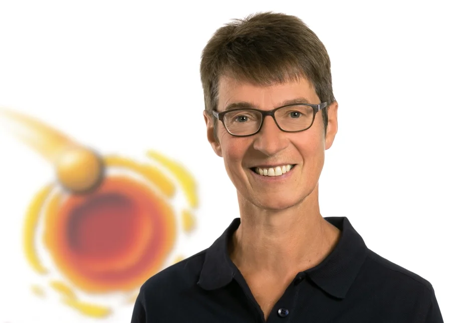 Das Porträtfoto zeigt die Geopark Führerin Carolin Schober-Mittring.