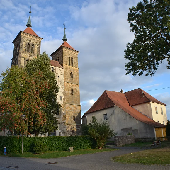 Ehemalige Klosterkirche und Prälatur Auhausen