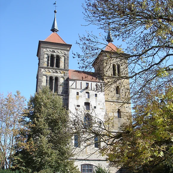 Ehemalige Klosterkirche Auhausen: Westfassade